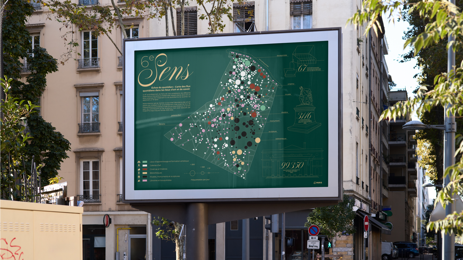 6e Sens — affiche billboard