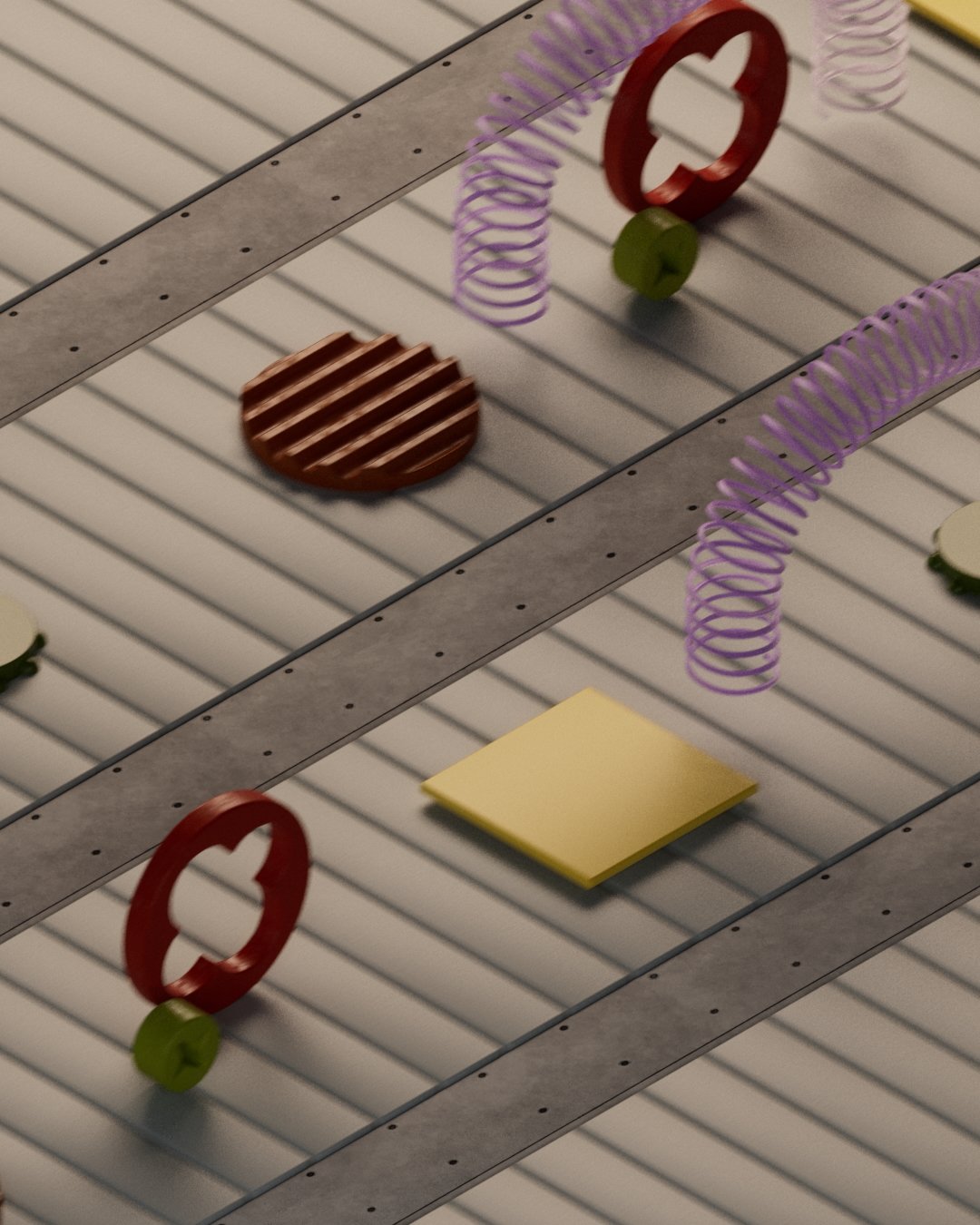 Funky Burger line hover